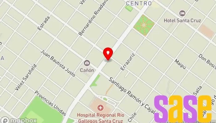 mapa de EL COLEGA Tienda de electrónica en Río Gallegos