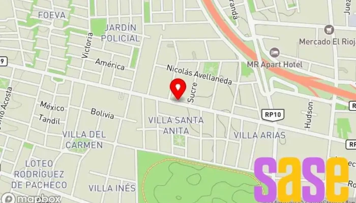 mapa de El Faro radio Emisora de radio en Rivadavia