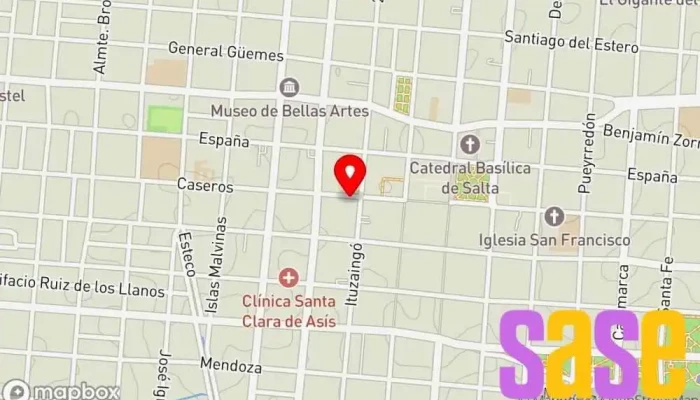 mapa de El Magnate de la Electrónica  en Salta