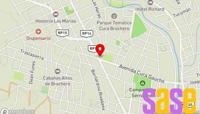 mapa de El Nuevo Faro Casa De Iluminación & Electricidad Tienda de iluminación en Villa Cura Brochero