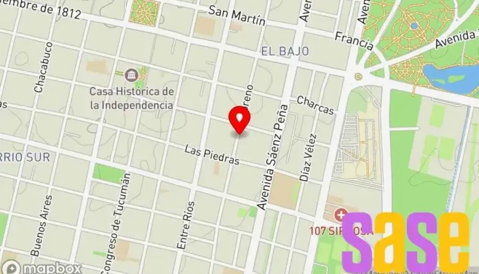 mapa de el tucumano Empresa de medios de comunicación en San Miguel de Tucumán