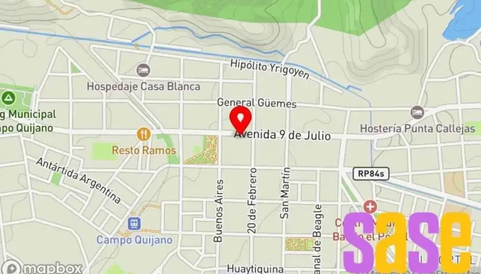 mapa de ELECENTRICIDAD SOFI Compañía eléctrica en Campo Quijano