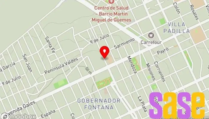 mapa de Elecpym Electricista en Puerto Madryn