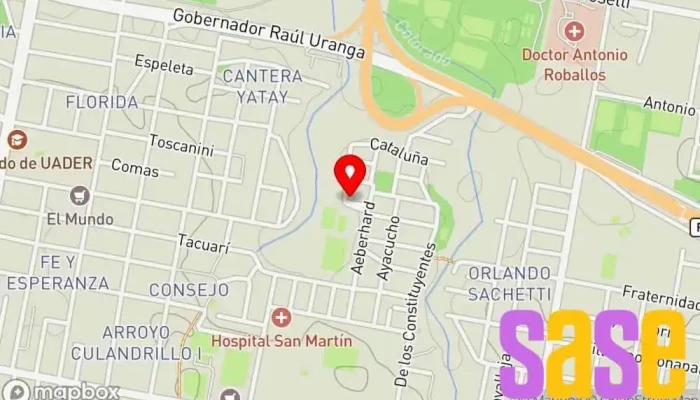 mapa de Elecricista Fister Electricista en Paraná