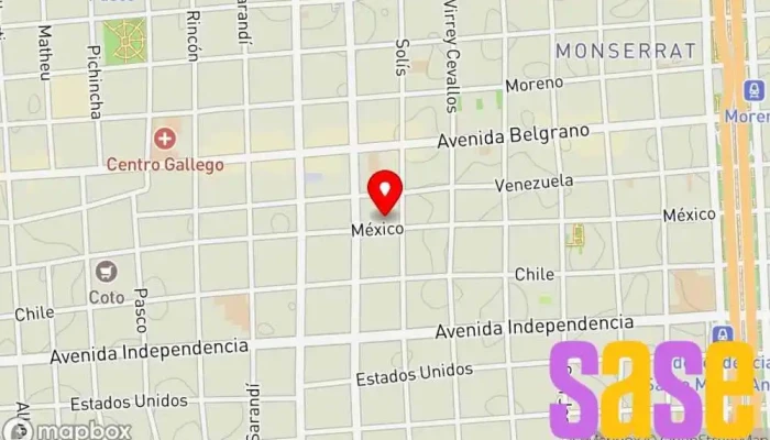 mapa de Elecsa Electricidad S.A. Tienda de electricidad en Cdad. Autónoma de Buenos Aires