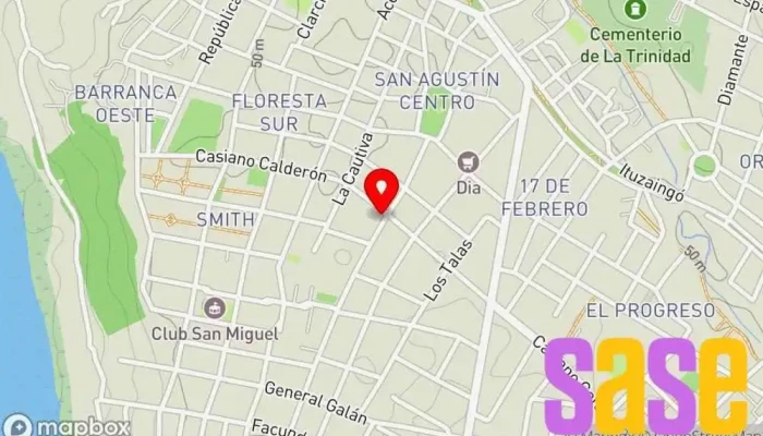 mapa de Electonica Alberto Tienda de electrónica en Paraná