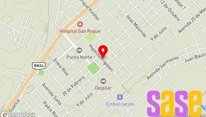 mapa de ELECTRA KASA Tienda de electricidad en Embarcacion