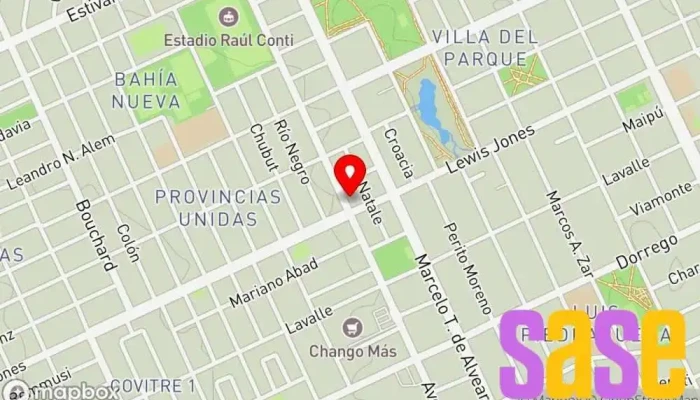 mapa de Electri Hogar Tienda de electricidad en Puerto Madryn