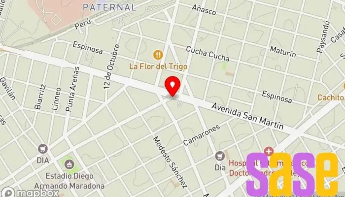 mapa de ELECTRI-LUZ Servicio de reparación de electrodomésticos, Servicio de reparación de lámparas, Servicio de reparación de microondas en EKN