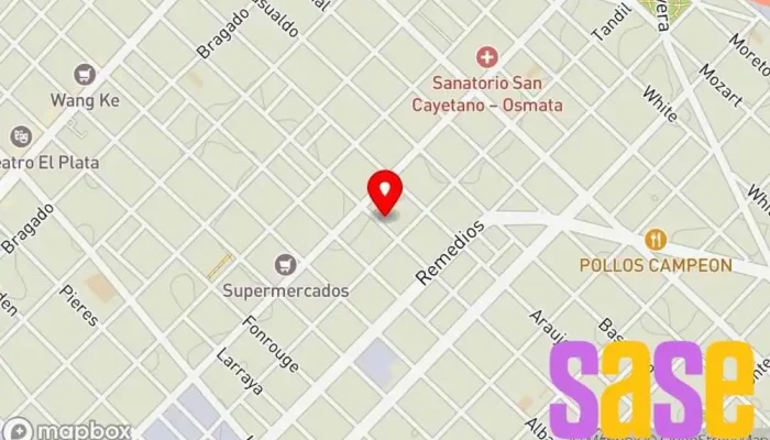 mapa de ELECTRIC MEI S.A. Tienda de iluminación, Tienda de materiales para la construcción en DIX