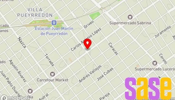 mapa de Eléctrica Mosconi Tienda de electricidad en C1419EQD