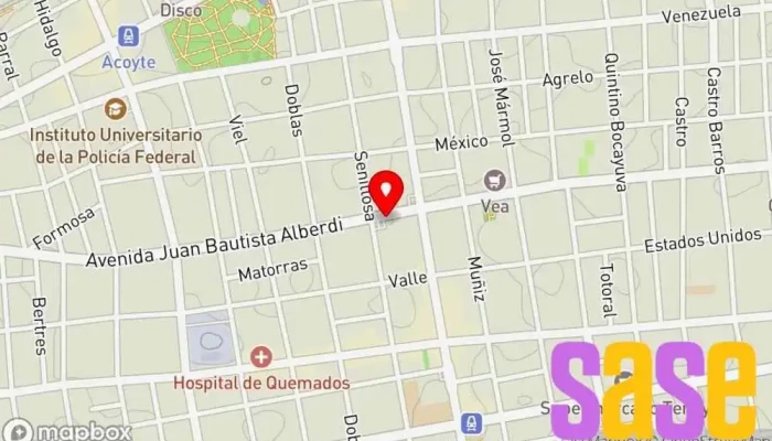 mapa de Electricidad Alberdi Servicio de reparación de electrodomésticos, Tienda de electrónica, Taller de reparación de aspiradoras en Cdad. Autónoma de Buenos Aires