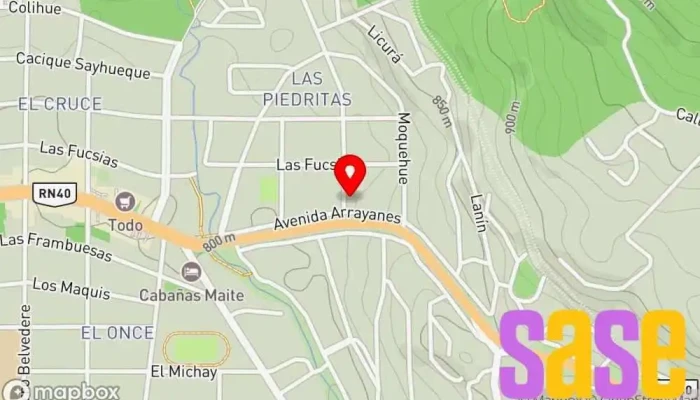 mapa de ELECTRICIDAD ANGOSTURA Comercio en Villa La Angostura