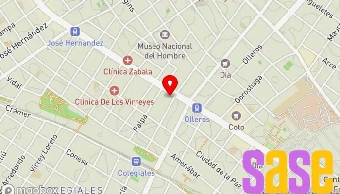 mapa de Electricidad Arev Cabildo Comercio en Cdad. Autónoma de Buenos Aires