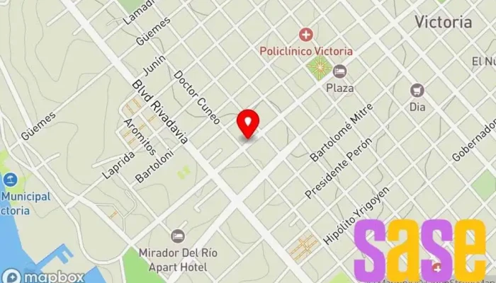 mapa de Electricidad Avenida Tienda de componentes electrónicos, Tienda de materiales para la construcción en Victoria