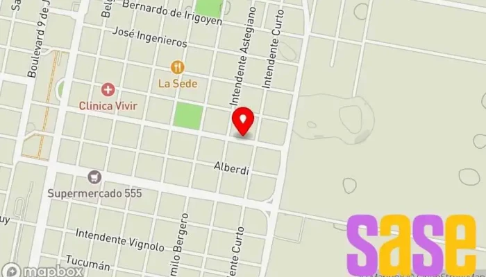 mapa de Electricidad Cavallero Tienda de artículos para el hogar en BQG