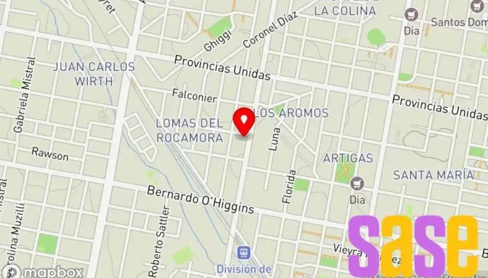 mapa de Electricidad del automotor JC Taller mecánico en Paraná