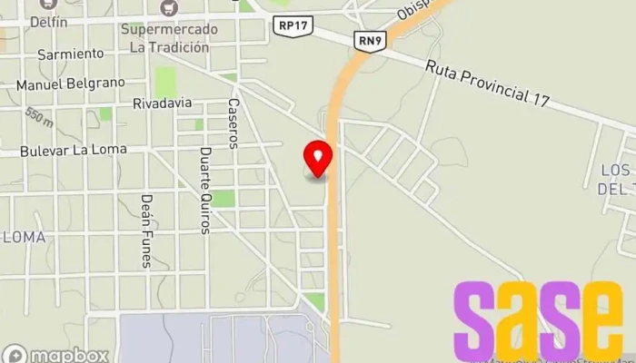 mapa de Electricidad del Automotor Nelson Cuello Taller mecánico en Villa del Totoral