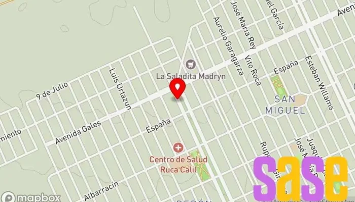 mapa de Electricidad del automotor Ricardo Pacheco Tienda de electrónica en Puerto Madryn