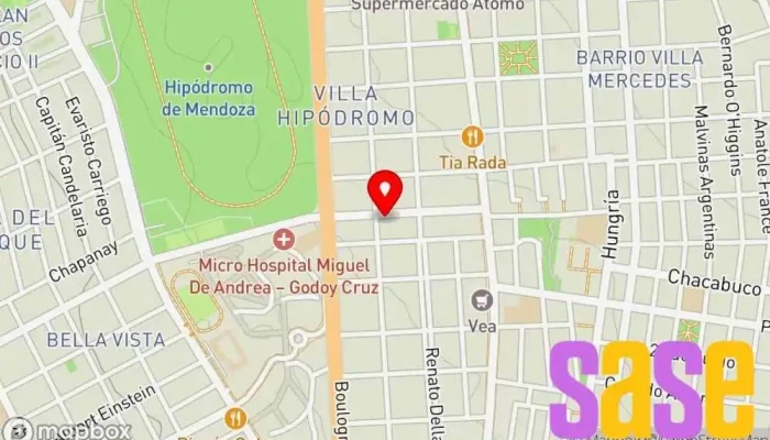 mapa de ELECTRICIDAD DEL AUTOMÓVIL CHP Servicio de reparación de sistemas eléctricos para automóviles en Godoy Cruz