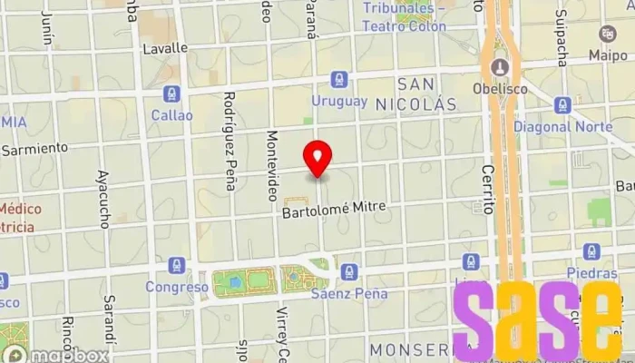 mapa de Electricidad, Electrónica  en Cdad. Autónoma de Buenos Aires