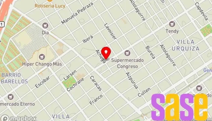 mapa de Electricidad En Gral Hogar & Industria Electricista en Cdad. Autónoma de Buenos Aires