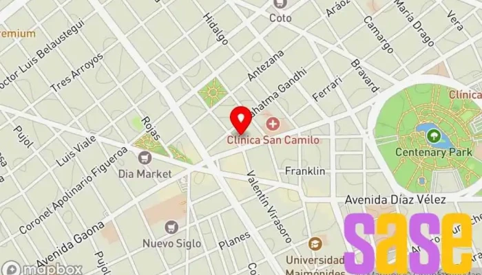 mapa de Electricidad Gallardo Tienda de electricidad en Cdad. Autónoma de Buenos Aires