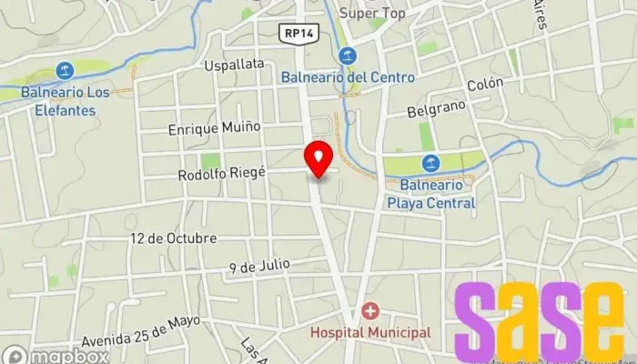 mapa de Electricidad Iluminación Chaib Comercio en Mina Clavero