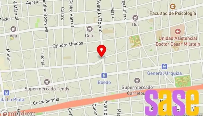mapa de Electricidad Marinelli Tienda de iluminación en Cdad. Autónoma de Buenos Aires