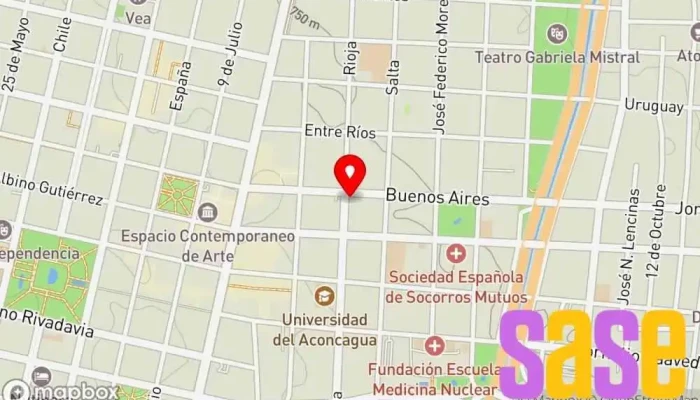 mapa de Electricidad Mendoza Tienda de electricidad, Tienda de iluminación en Mendoza