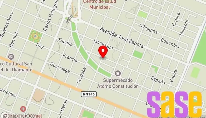 mapa de ELECTRICIDAD MOTO Taller de reparación de motos en San Rafael