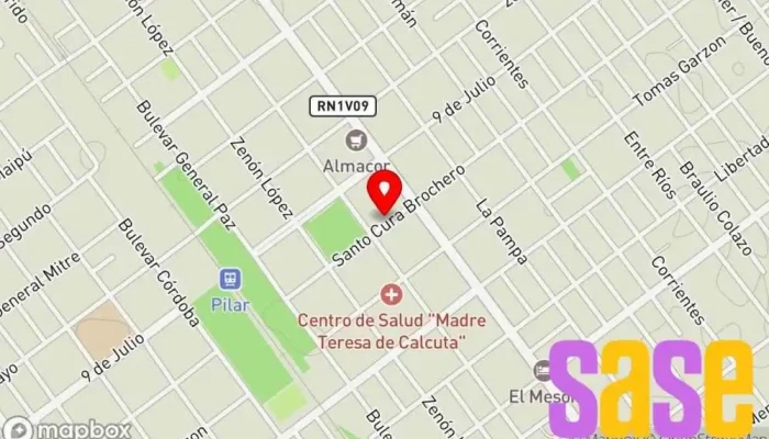 mapa de Electricidad Pilar Tienda de electricidad en Pilar