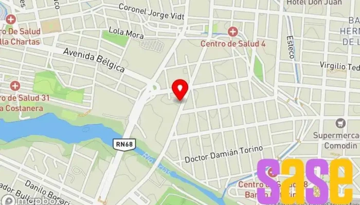 mapa de Electricidad R-D Tienda de electricidad, Tienda de iluminación en Salta