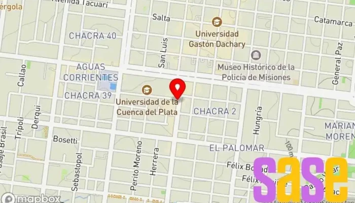 mapa de Electricidad Regi Tienda de componentes electrónicos en Posadas