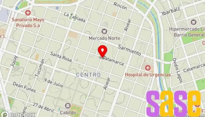 mapa de Electricidad Total Tienda de electricidad en IPH