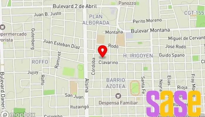 mapa de ELECTRICIDAD URQUIZA Tienda de iluminación, Tienda de artículos para el hogar en Gualeguaychú