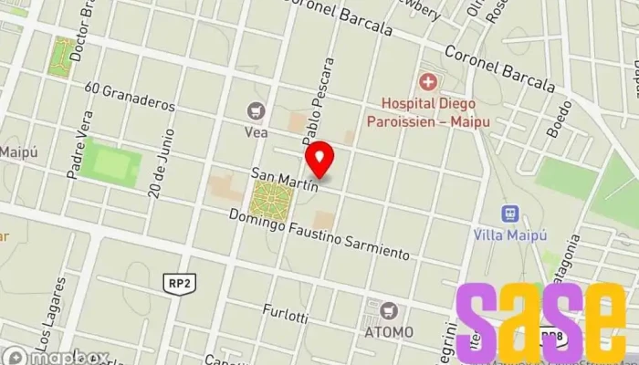 mapa de ELECTRICIDAD VICTORIA SA Tienda de electricidad, Tienda de iluminación en Maipú