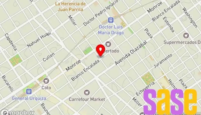 mapa de Electricista Villa Urquiza Electricista en Cdad. Autónoma de Buenos Aires