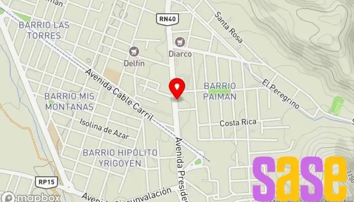 mapa de ELECTRIMAC ILUMINACION Tienda de iluminación en Chilecito