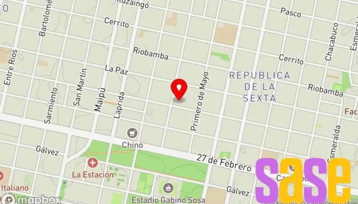 mapa de Electripor Fábrica de Aisladores de Porcelana Tienda de electricidad en Rosario