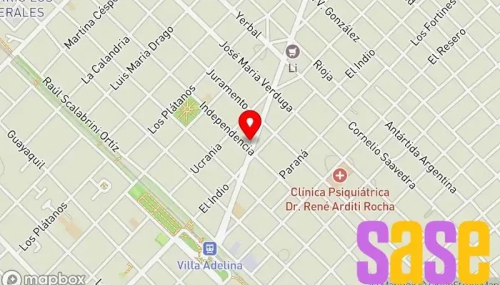 mapa de ELECTRO ADELINA SRL Electricista en Villa Adelina