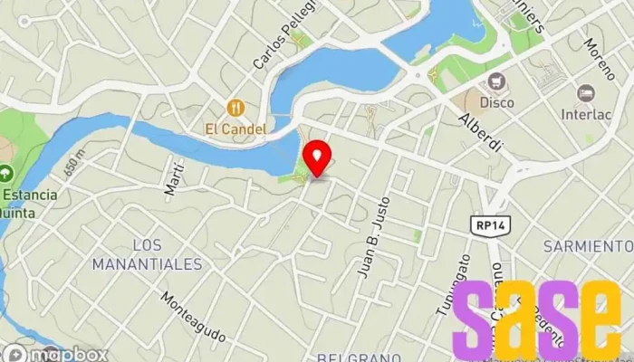mapa de ELECTRO CARLOS PAZ (LAS HERAS 53) Tienda de iluminación en Villa Carlos Paz