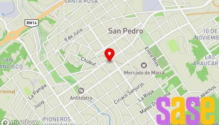 mapa de Electro Cheto Tienda de electrónica en San Pedro
