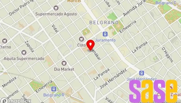 mapa de Electro Echeverria Tienda de electricidad, Tienda de iluminación en Cdad. Autónoma de Buenos Aires