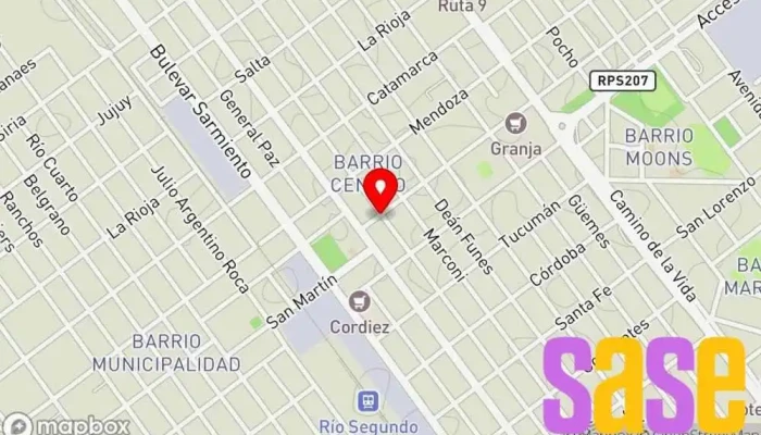 mapa de Electro Ferretería Garcia Tienda de herramientas, Tienda de electrodomésticos en Río Segundo