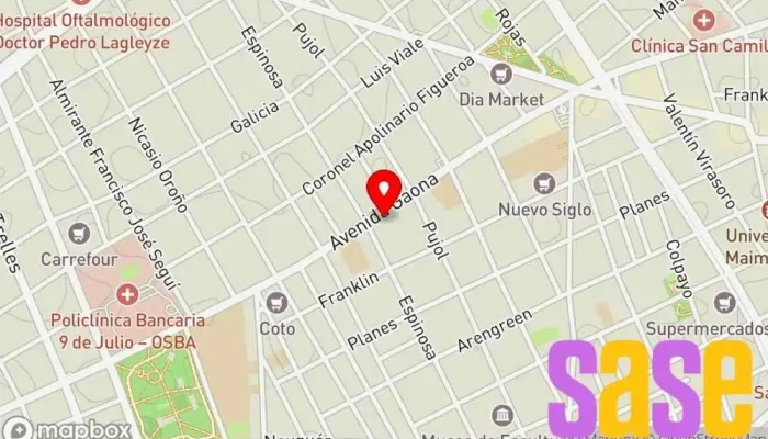mapa de Electro Gaona Electricista en Cdad. Autónoma de Buenos Aires