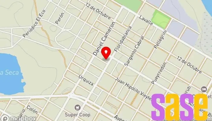 mapa de Electro Goya Servicio de reparación de sistemas eléctricos para automóviles en Puerto San Julian