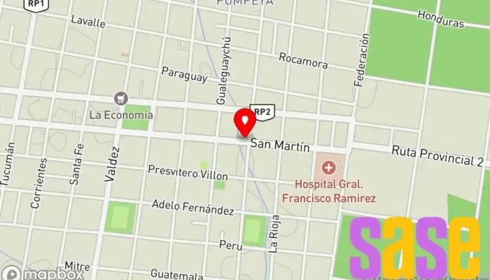 mapa de Electro Hogar Tienda de electrodomésticos en San Jose de Feliciano