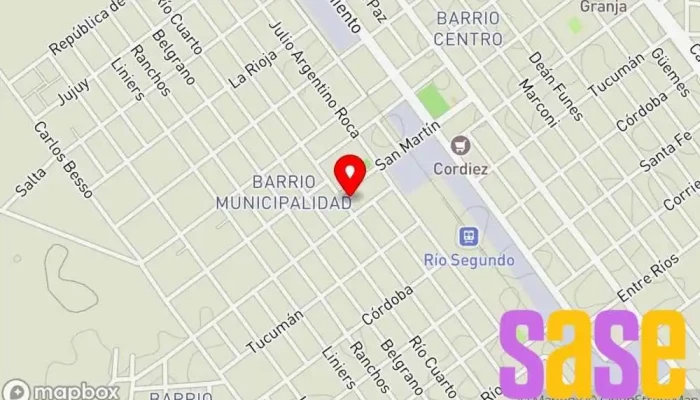 mapa de Electro Luz Tienda de electricidad en Río Segundo