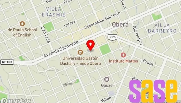 mapa de Electro Misiones Neored - Oberá Tienda de electricidad, Tienda de electrodomésticos, Tienda de móviles, Tienda de informática, Tienda de iluminación en Oberá